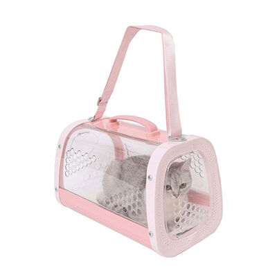 M-Pets Honey Pet Carrier Pink for Cats and Small Dogs 59cm