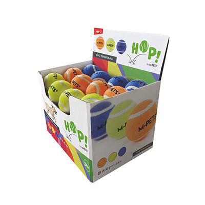 M-Pets Hop Tennis Ball Durable Bouncy Dog Toy 6.4 cm