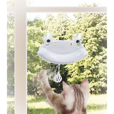 M-Pets Froggo Interactive Frog Cat Toy with Suction Cup 17cm