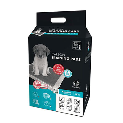 M-Pets Carbon Dog Training Pads Odor Control 90x60 cm 30-Pack