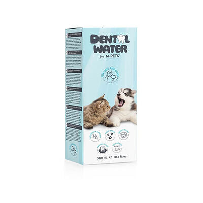 M-Pets Dental Water for Cats & Dogs Fresh Breath Solution 300ml