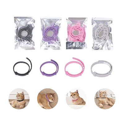 M-Pets Keep Calm Calming Cat Collar 4-Pack Mix Color 38cm