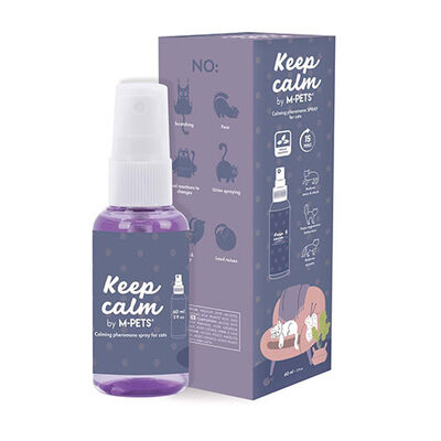 M-Pets Keep Calm Cat Calming Spray for Stress Relief 60ml