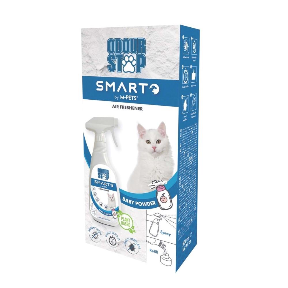 M-Pets Deodorant Spray Baby Powder Scent Odor Neutralizer 500 ml