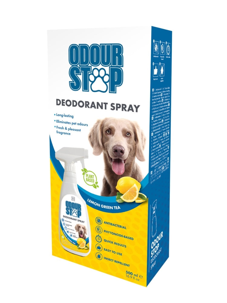 M-Pets Odour Stop Lemon & Green Tea Dog Deodorant 500 ml