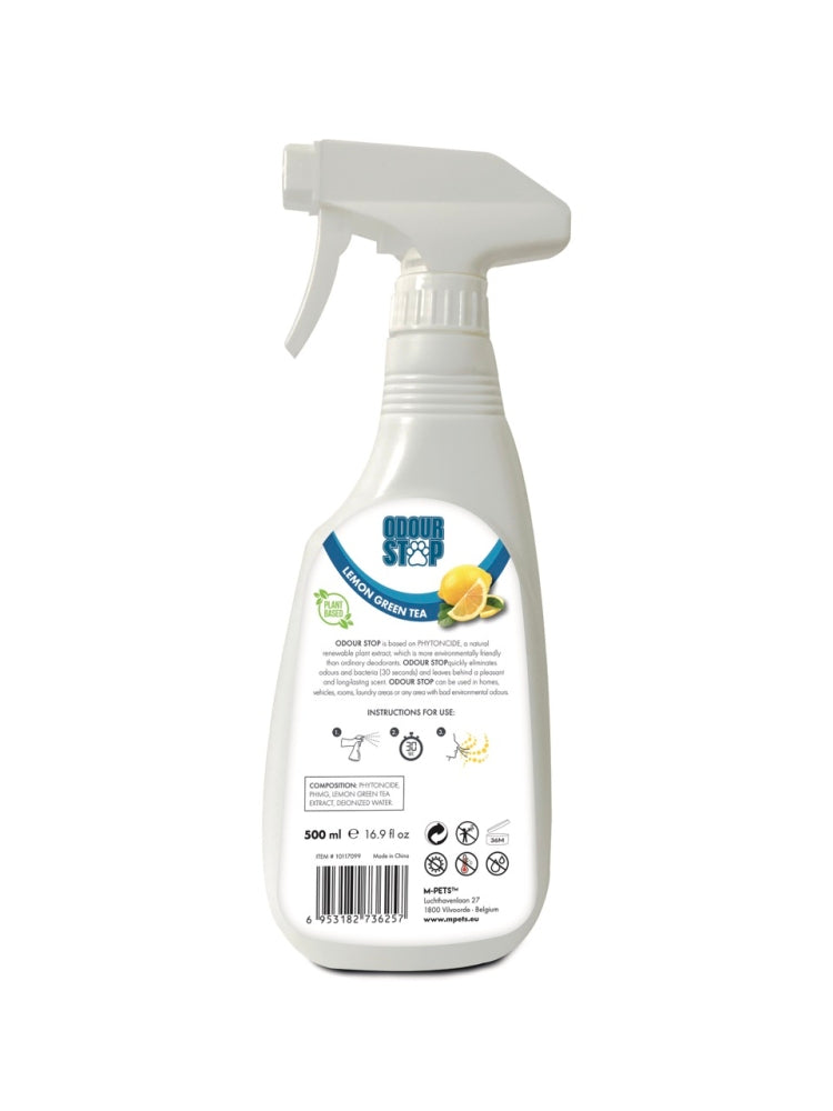 M-Pets Odour Stop Lemon & Green Tea Dog Deodorant 500 ml