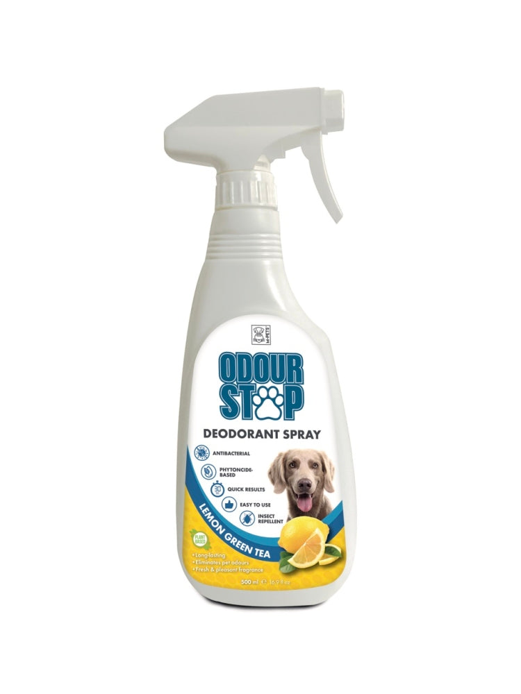 M-Pets Odour Stop Lemon & Green Tea Dog Deodorant 500 ml