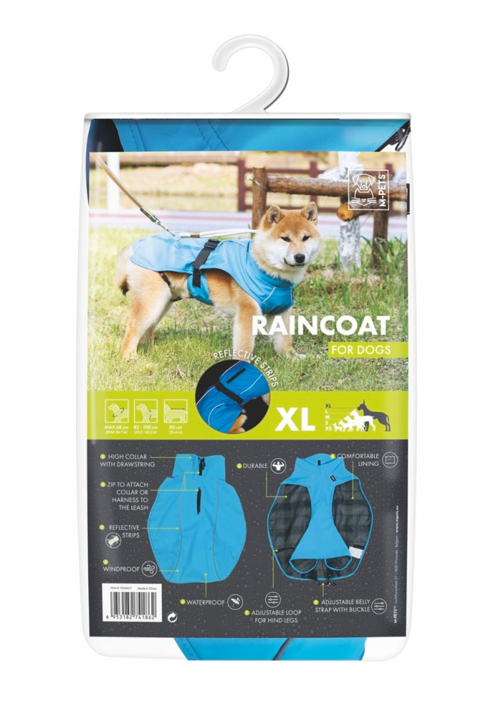 M-Pets Dog Raincoat Waterproof Windproof Outerwear XL