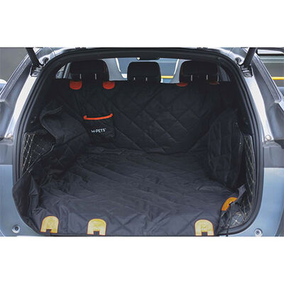 M-Pets Lungo Dog Car Seat Cover Multi-Functional Black 152x59 cm