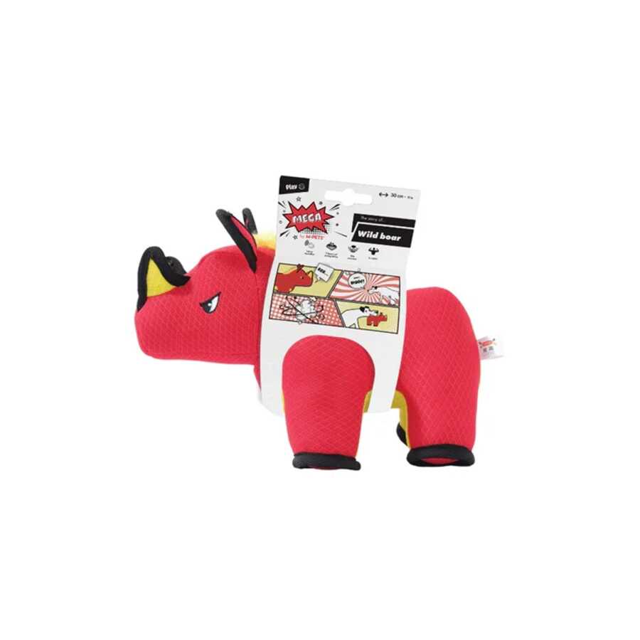 M-Pets Mega Wild Boar Squeaky Dog Toy for Play 30 cm