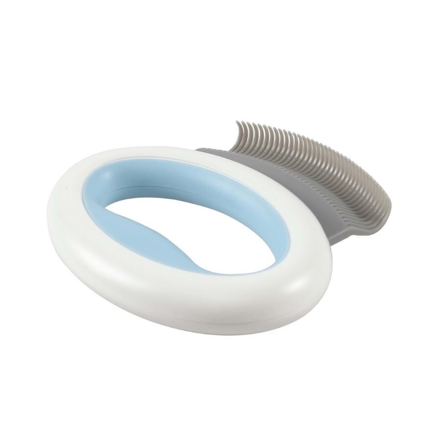 M-Pets Mini Blue Soft Tooth Pet Comb for Gentle Grooming 9x8.5cm