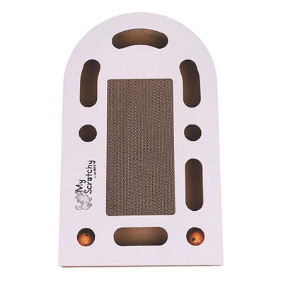M-Pets My Scratchy Tennessee Cat Scratcher White 50x30x6 cm