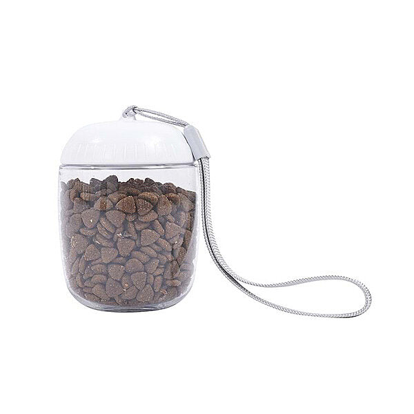 M-Pets On The Road 2-in-1 Dog Travel Bowl Pink 300 ml