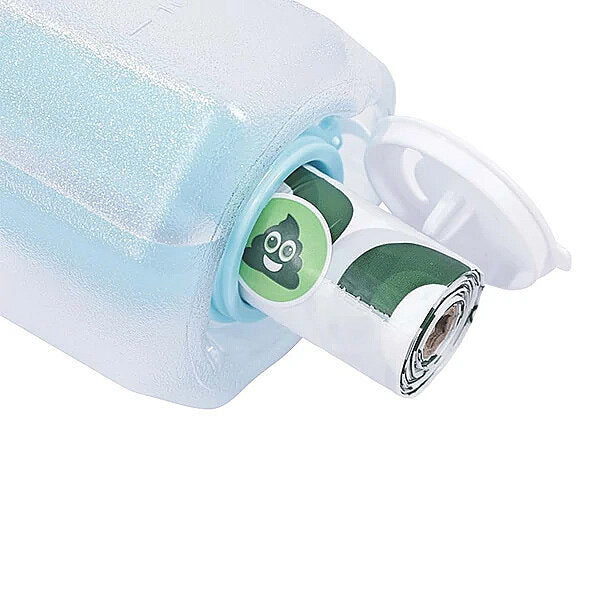 M-Pets On The Road 3-in-1 Dog Travel Container Blue 600 ml