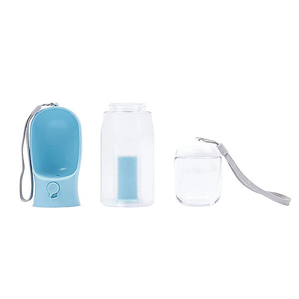 M-Pets On The Road 3-in-1 Dog Travel Container Blue 600 ml