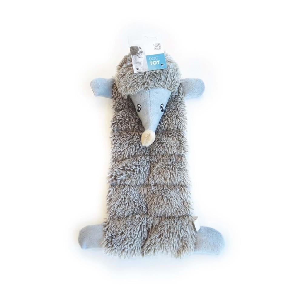 M-Pets Plush Hedgehog Dog Toy Interactive Squeaker 43x20x15 cm