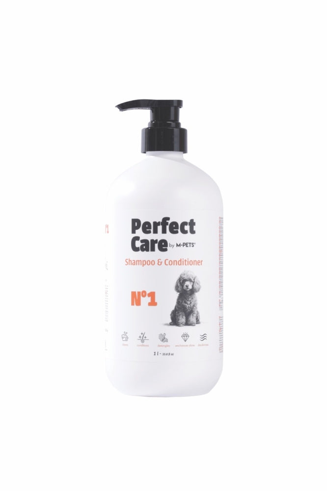 M-Pets Perfect Care No.1 2-in-1 Conditioning Dog Shampoo 1 L