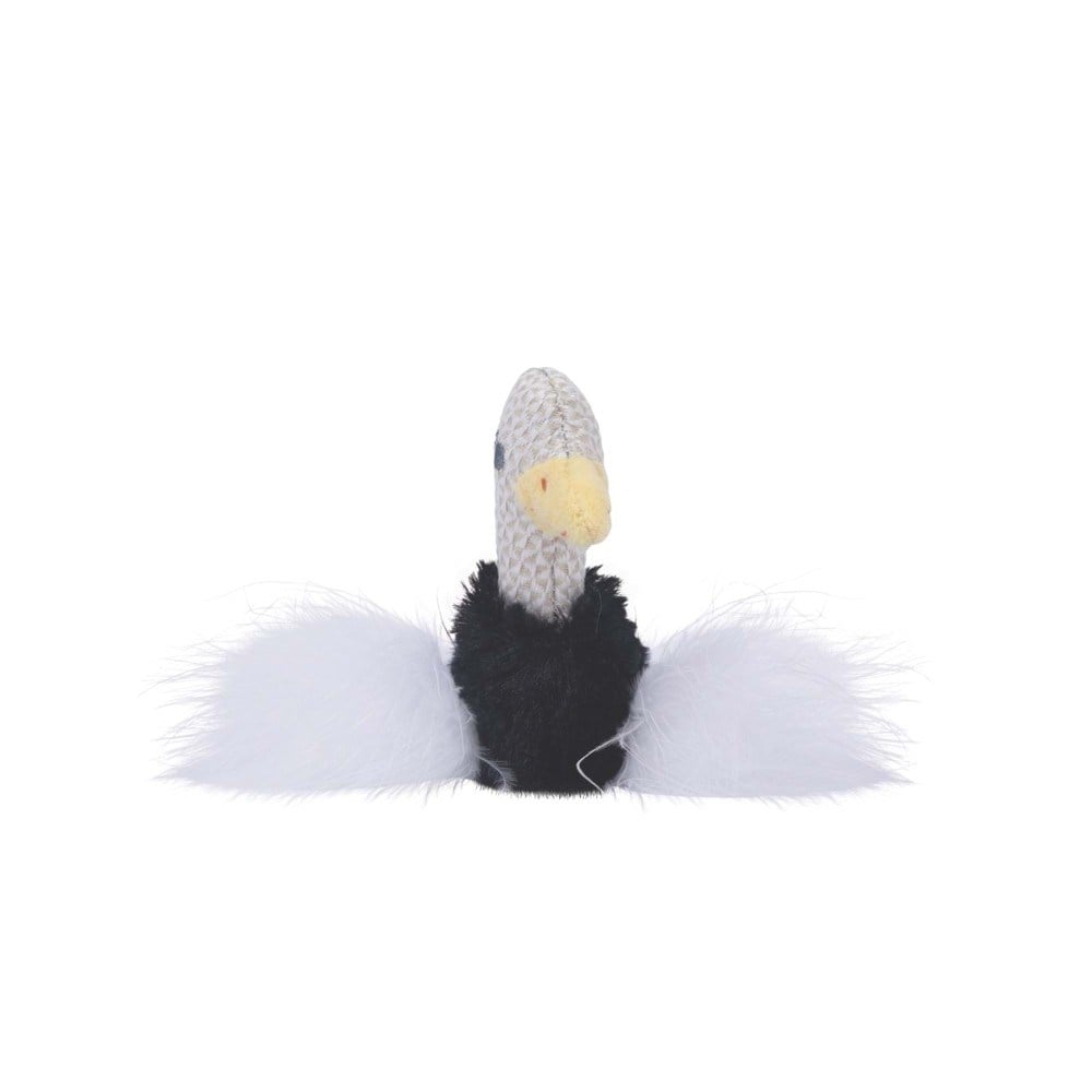 M-Pets Plume Catnip Ostrich Toy for Interactive Play 7x9x3cm