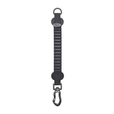 M-Pets Pull Power Shock Absorbing Dog Leash Extension Black 25 cm