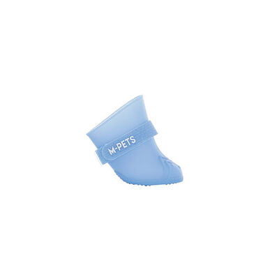 M-Pets Rainy Day Blue Waterproof Dog Boots Small 3x4 cm