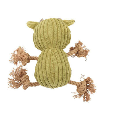 M-Pets Rosie Eco Plush Dog Toy Sustainable Fiber Fill 11in