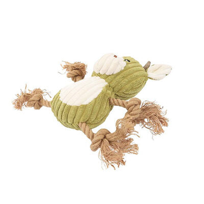 M-Pets Rosie Eco Plush Dog Toy Sustainable Fiber Fill 11in