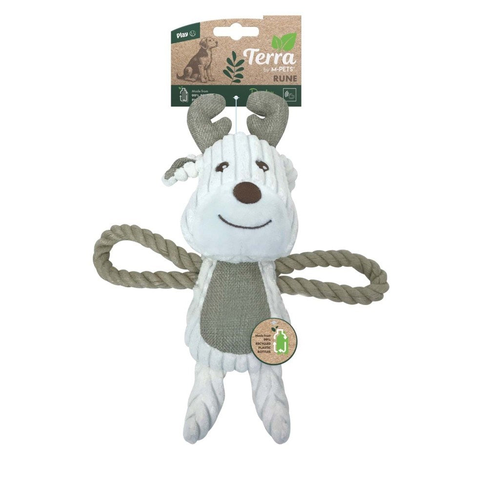 M-Pets Rune Eco Cute Dog Toy Recycled Fabric 30cm