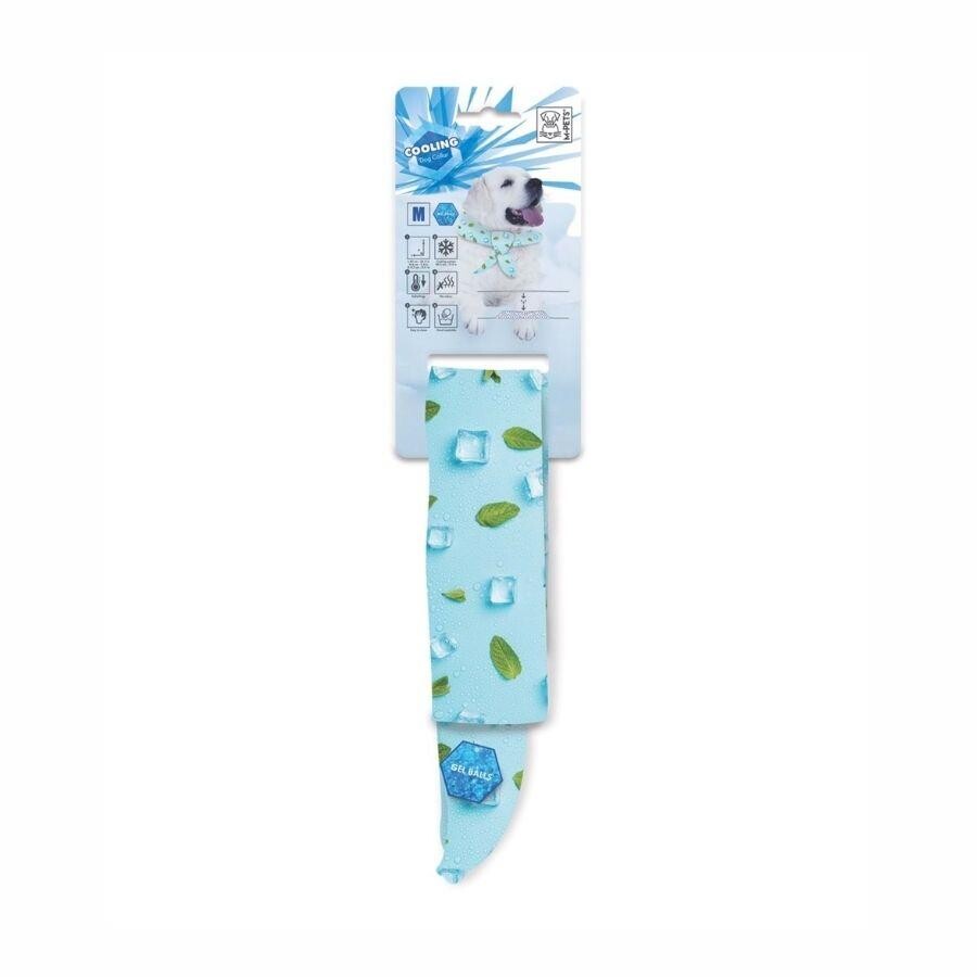 M-Pets Cooling Dog Bandana Blue S Water-Absorbent Beads 75cm