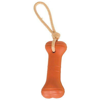M-Pets Splash Bones Floating Rope Dog Toy Orange 43x8x5 cm