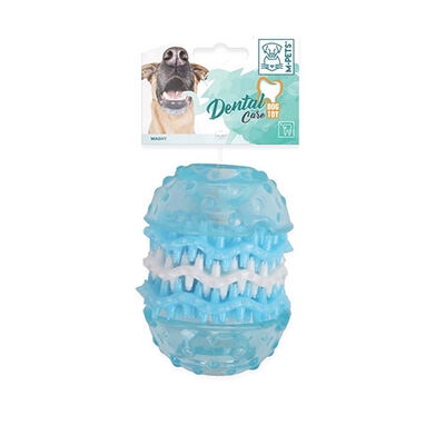 M-Pets Washy Dental Care Rubber Dog Toy Large 13cm
