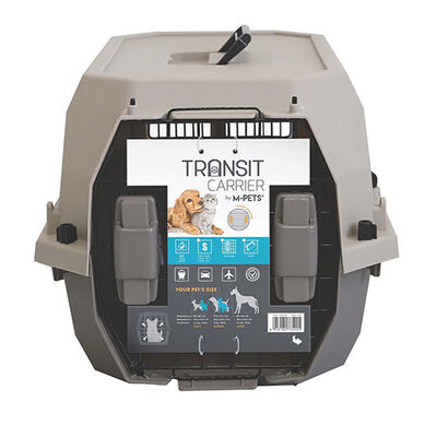 M-Pets Transit IATA Dog Carrier Foldable Brown 60x40x33 cm