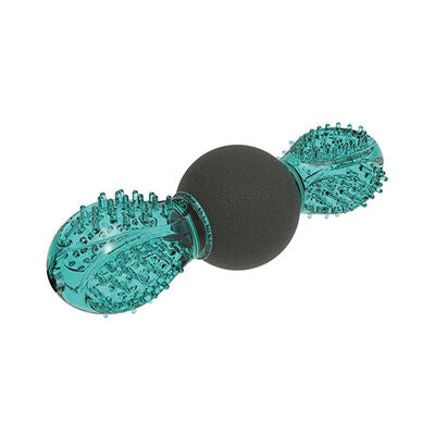 M-Pets Uranus Rubber Dog Toy with Reward Compartment Blue 16.5x6x6 cm