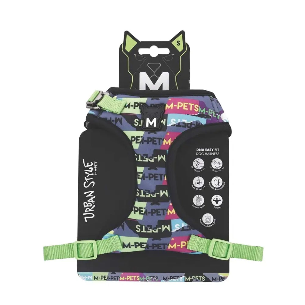 M-Pets Urban Style DNA Easy Fit Dog Harness Small