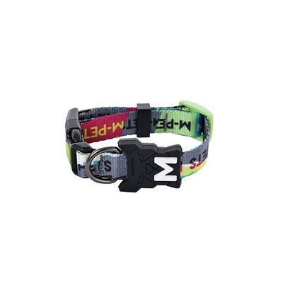 M-Pets Urban Style DNA Adjustable Dog Collar X-Small 6-10in