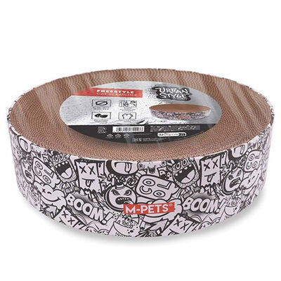 M-Pets Urban Style Freestyle Cardboard Cat Scratcher 41x10 cm