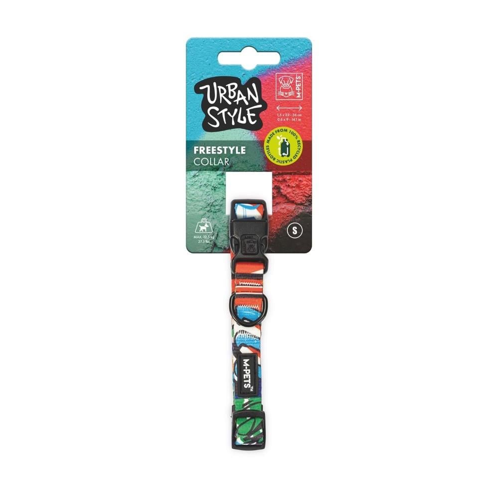 M-Pets Urban Style Adjustable Dog Collar Small