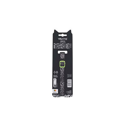 M-Pets Urban Style Freestyle Dog Collar Black & White Small