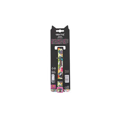 M-Pets Urban Style Graffiti Adjustable Dog Collar Medium 30.5-50.8cm