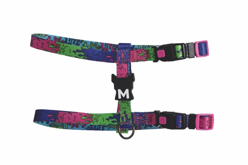 M-Pets Urban Style Lava Active Dog Harness, Adjustable, Size L, 49-83 cm