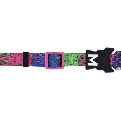 M-Pets Urban Style Lava Adjustable Dog Collar X-Small 6-10in