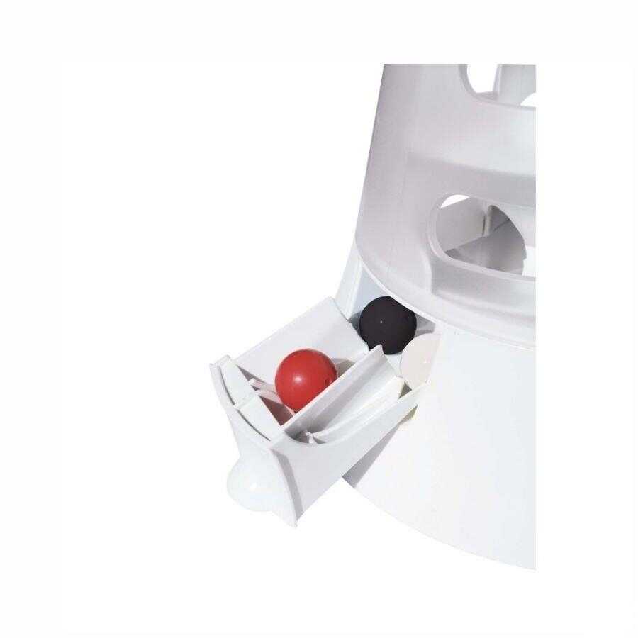 M-Pets Vortex Electronic Cat Toy White Interactive Activity 22cm