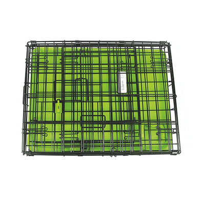 M-Pets Voyager 2-Door Dog Crate Secure Lock Large Green 91cm