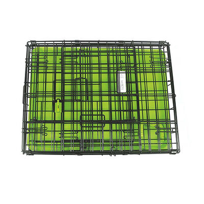M-Pets Voyager 2-Door Dog Crate Secure Folding Wire Cage 24in