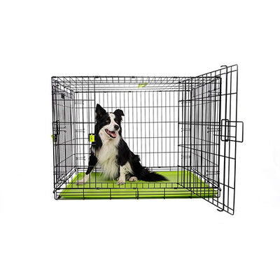 M-Pets Voyager 2-Door Dog Crate Foldable Metal Cage XL