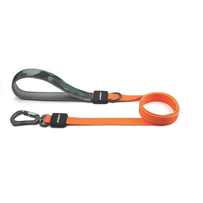 M-Pets Wild Jungle Orange Dog Leash Durable Polyester S-M 120cm