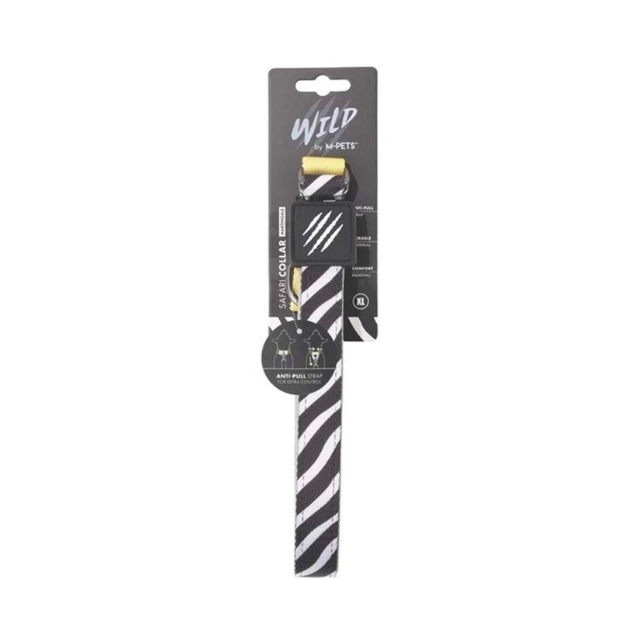 M-Pets Wild Safari Dog Collar Durable Polyester XL