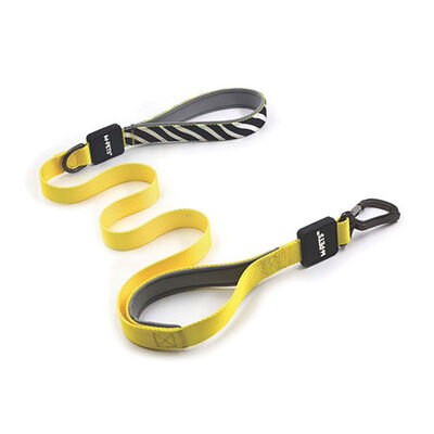 M-Pets Wild Safari Yellow Double Handle Dog Leash L-XL 120cm