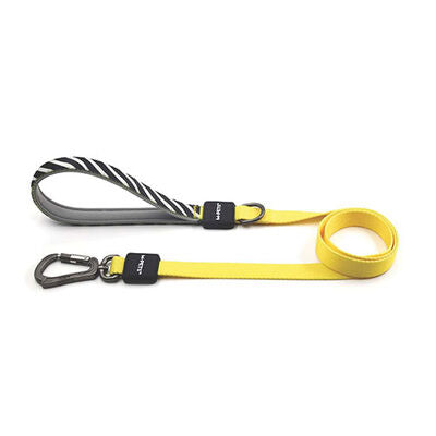 M-Pets Wild Safari Dog Leash Ergonomic Grip Yellow 120cm