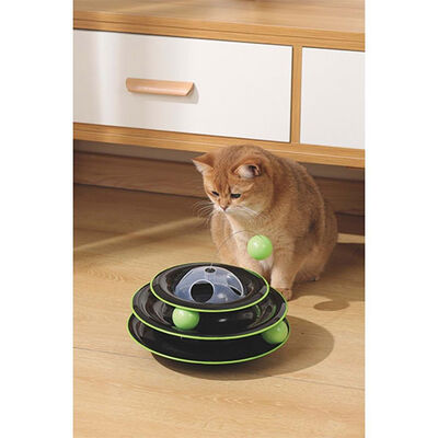 M-Pets Play Tower Drone ECO Interactive Cat Toy 25cm
