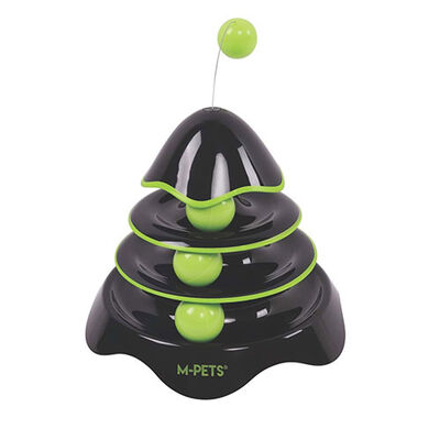 M-Pets Rocket Cat Play Tower with Catnip Ball 25cm